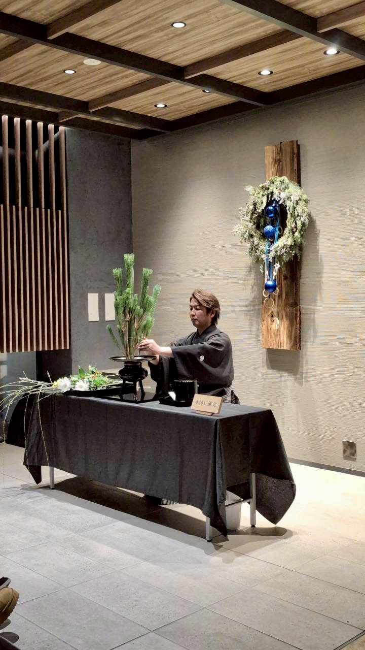 ホテルでのデモンストレーション