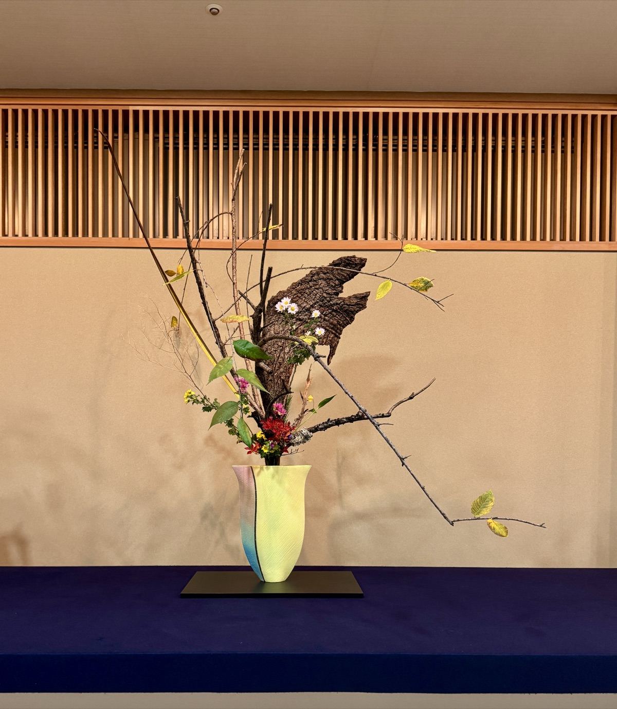 自由花 展覧会作品